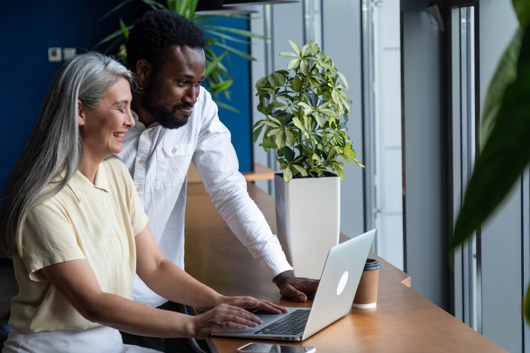 Team meeting in a clinic